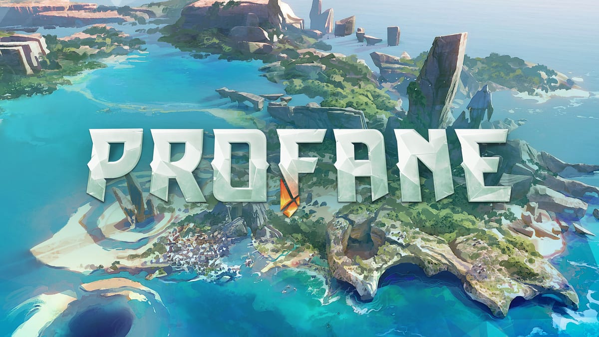 Profane banner art